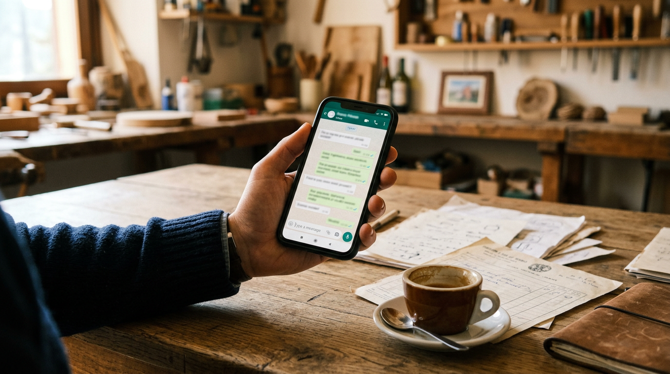 Da WhatsApp al cliente: come funziona PreventivAI